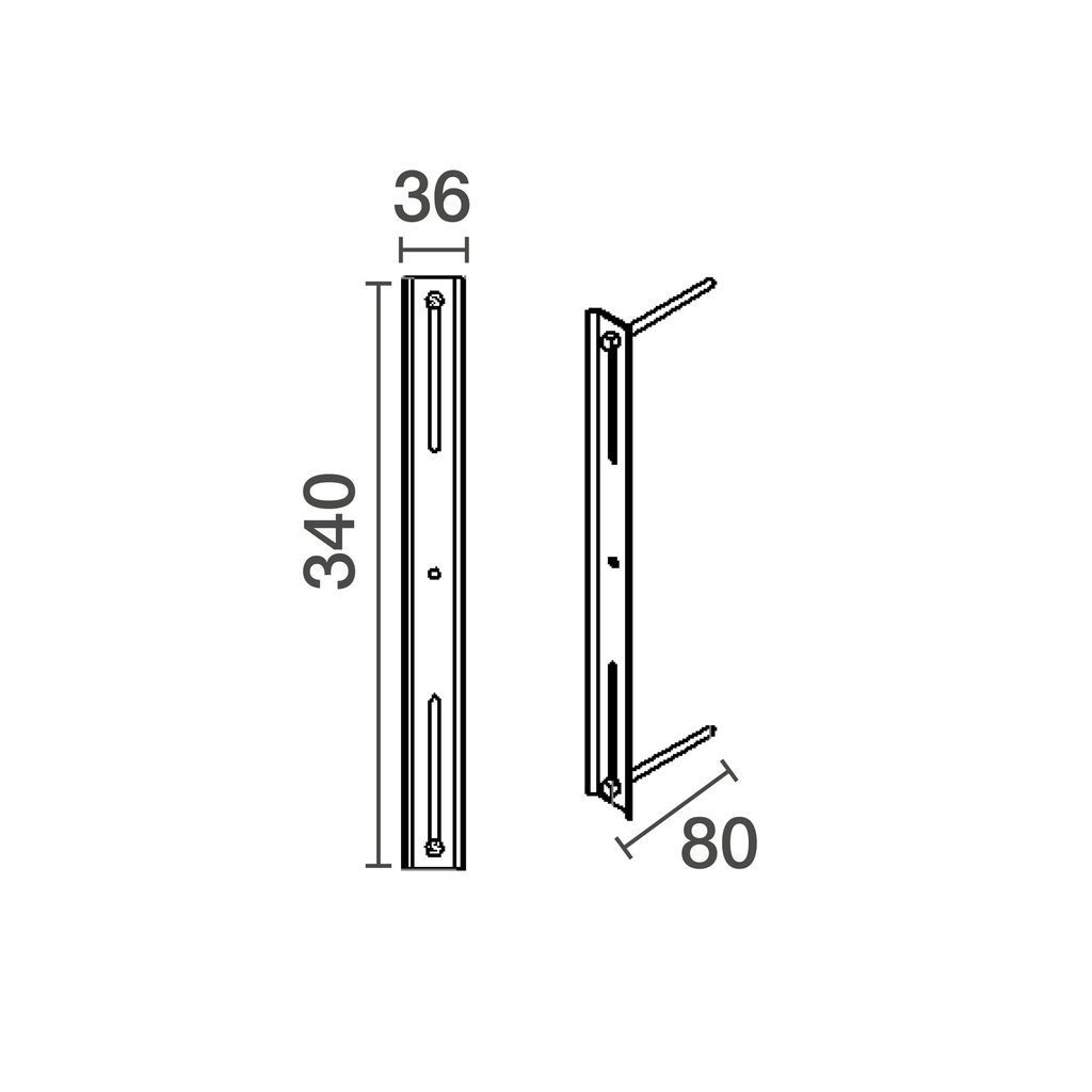 Kit Verja para buzones Exterior
