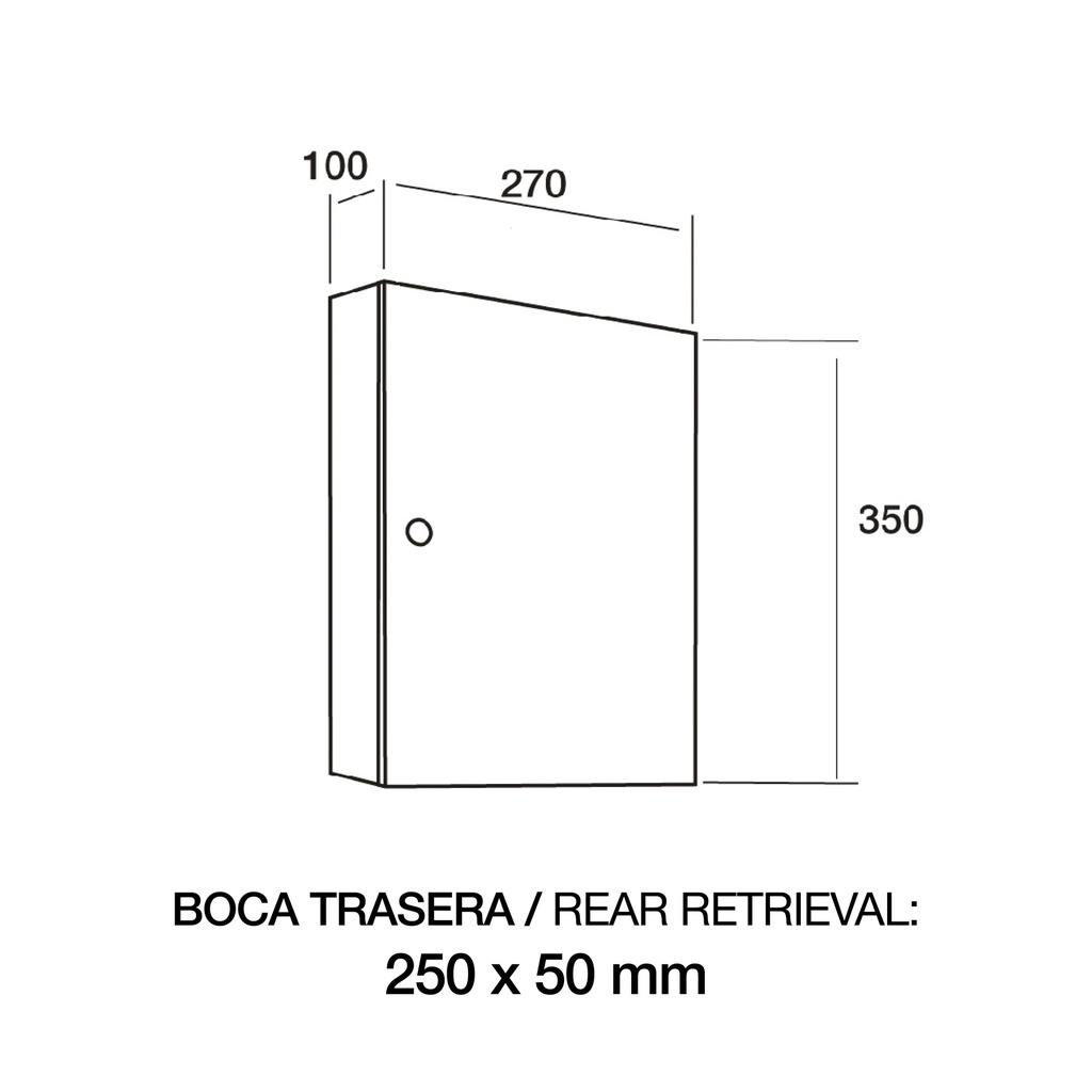 Recogecartas Interior Kompact V270 RC
