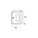 Caja Llave Emergencia - Puerta Ciega